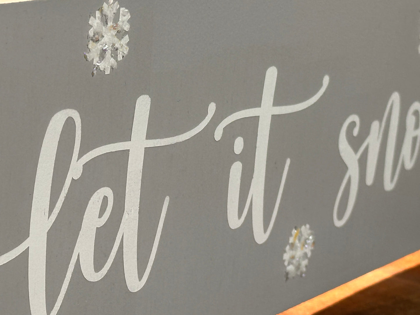 Let It Snow Sign