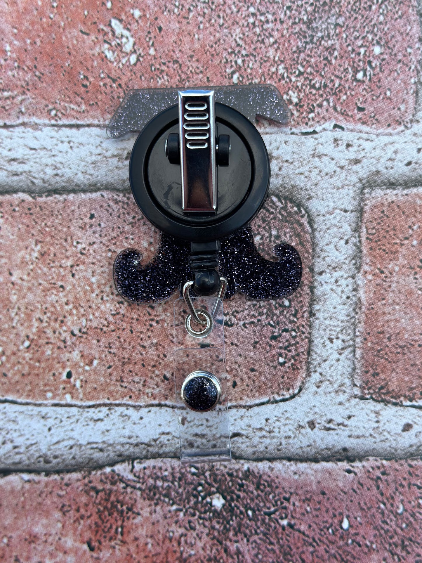 Witch Feet Badge Reel