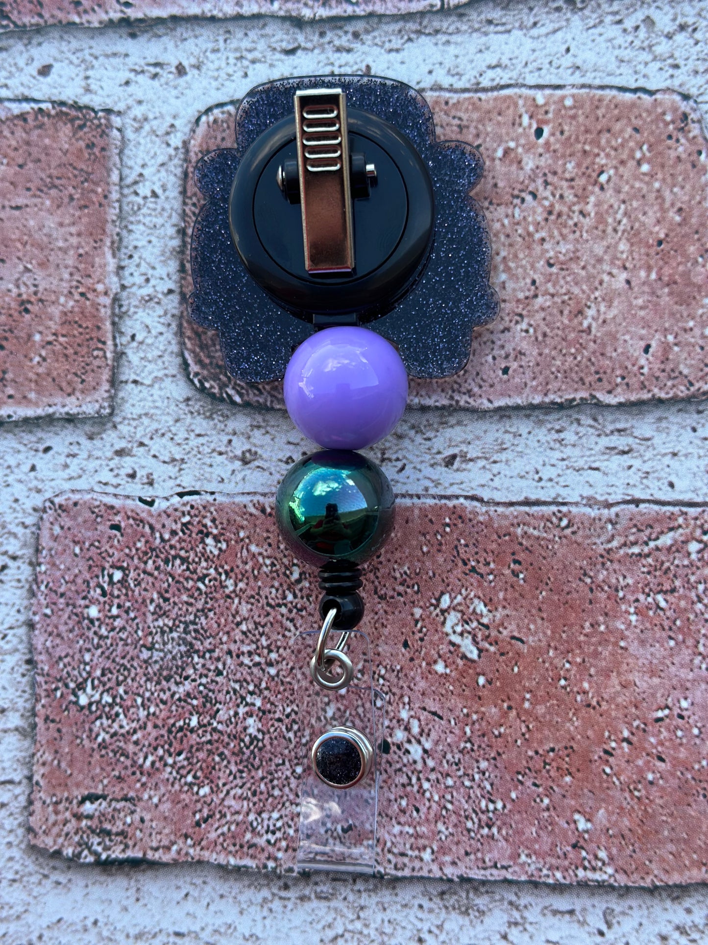 Halloween Gnome Truck Badge Reel