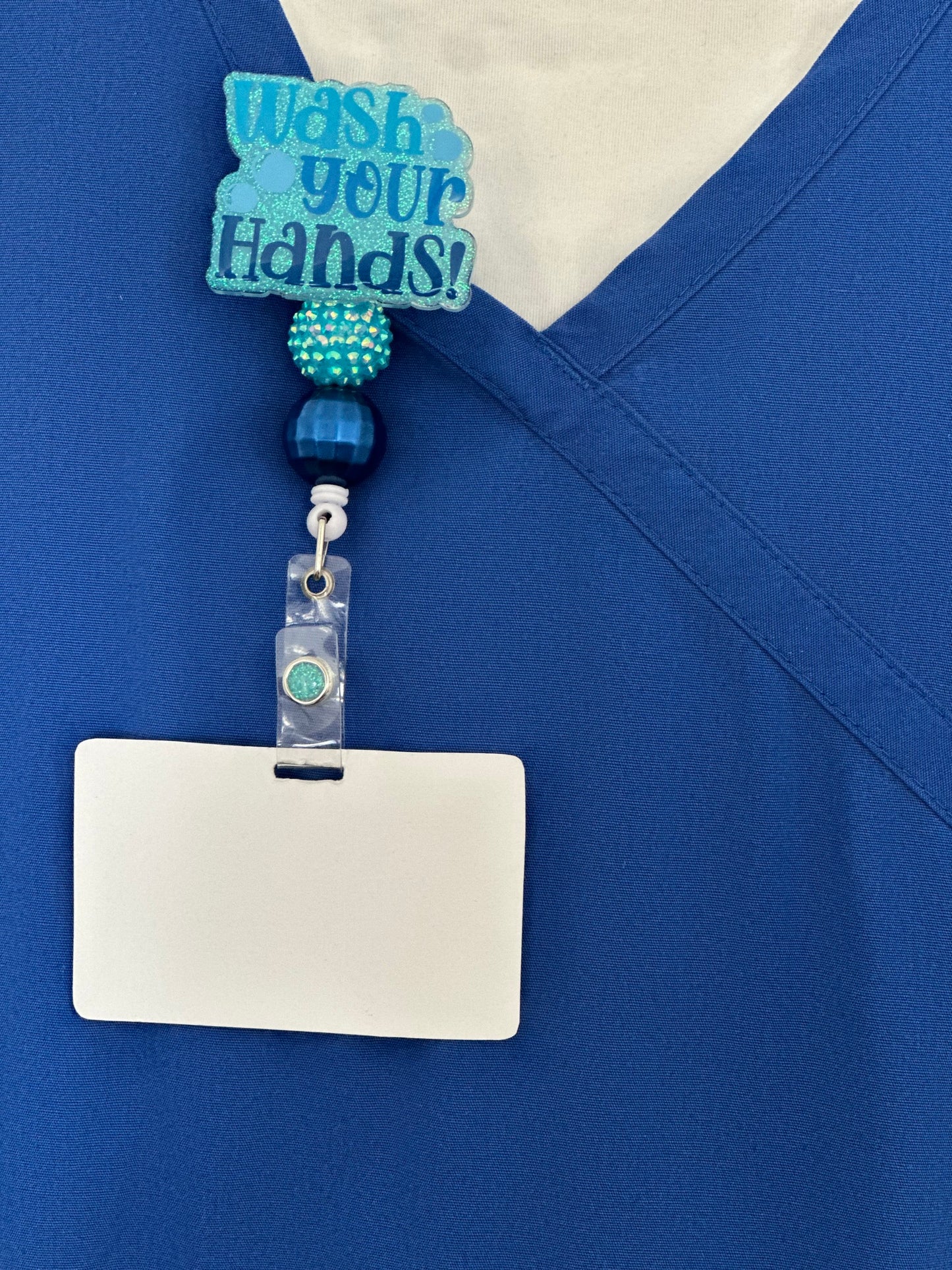 Wash Your Hands Badge Reel
