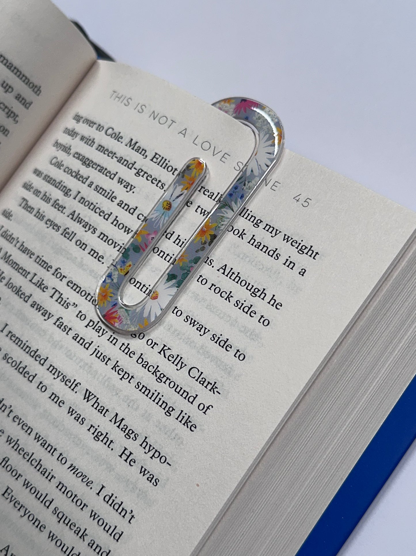 Acrylic Paper Clip/ Bookmark