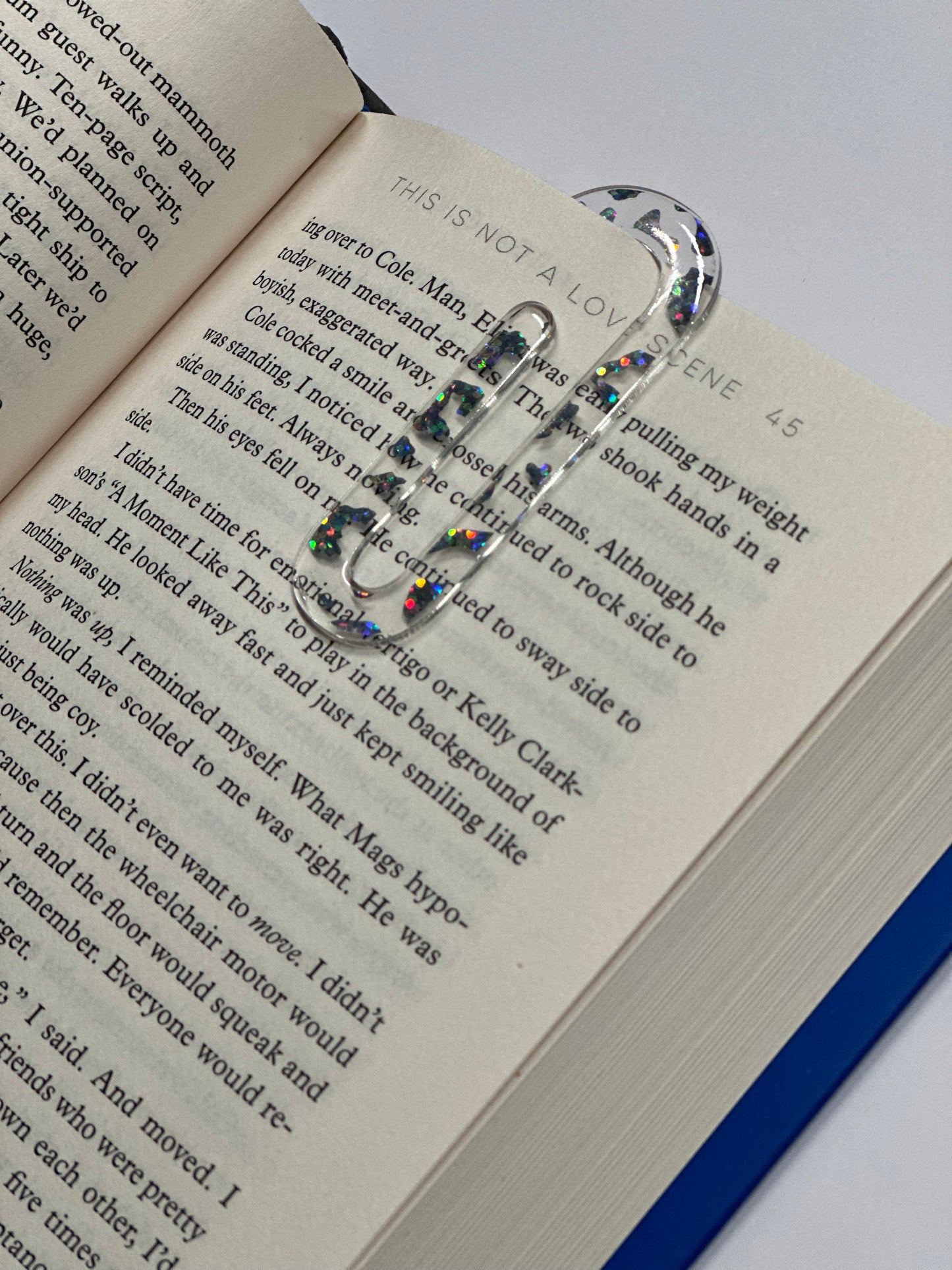 Acrylic Paper Clip/ Bookmark