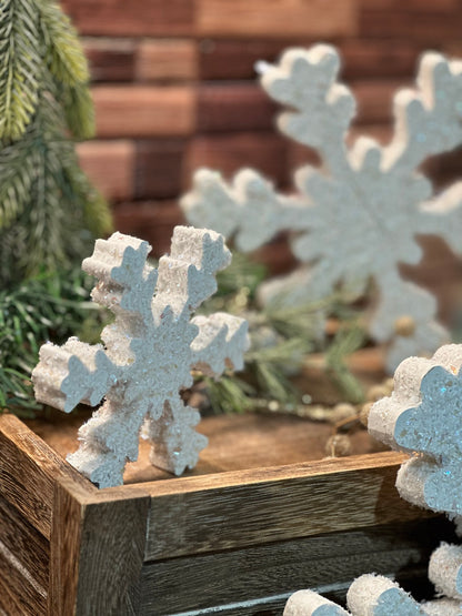 Wooden Snowflakes