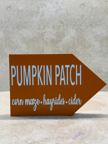 Fall Wooden Signs