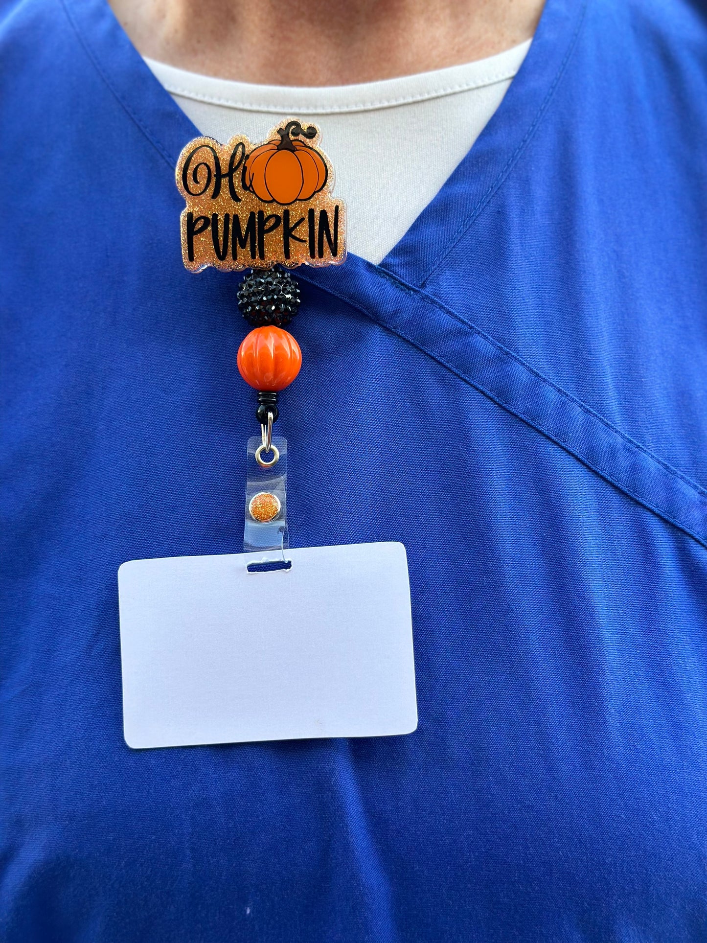 Hi Pumpkin Badge Reel