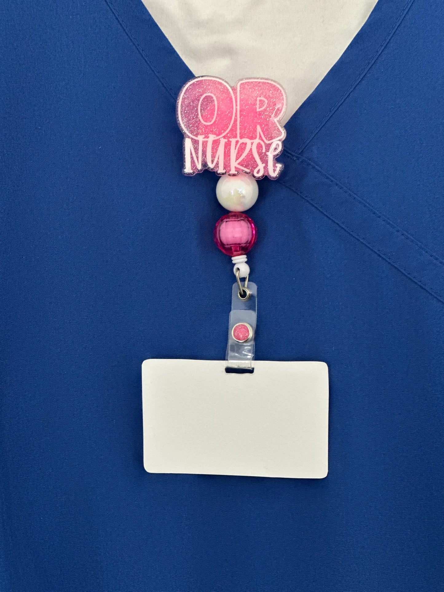 OR Nurse Badge Reel