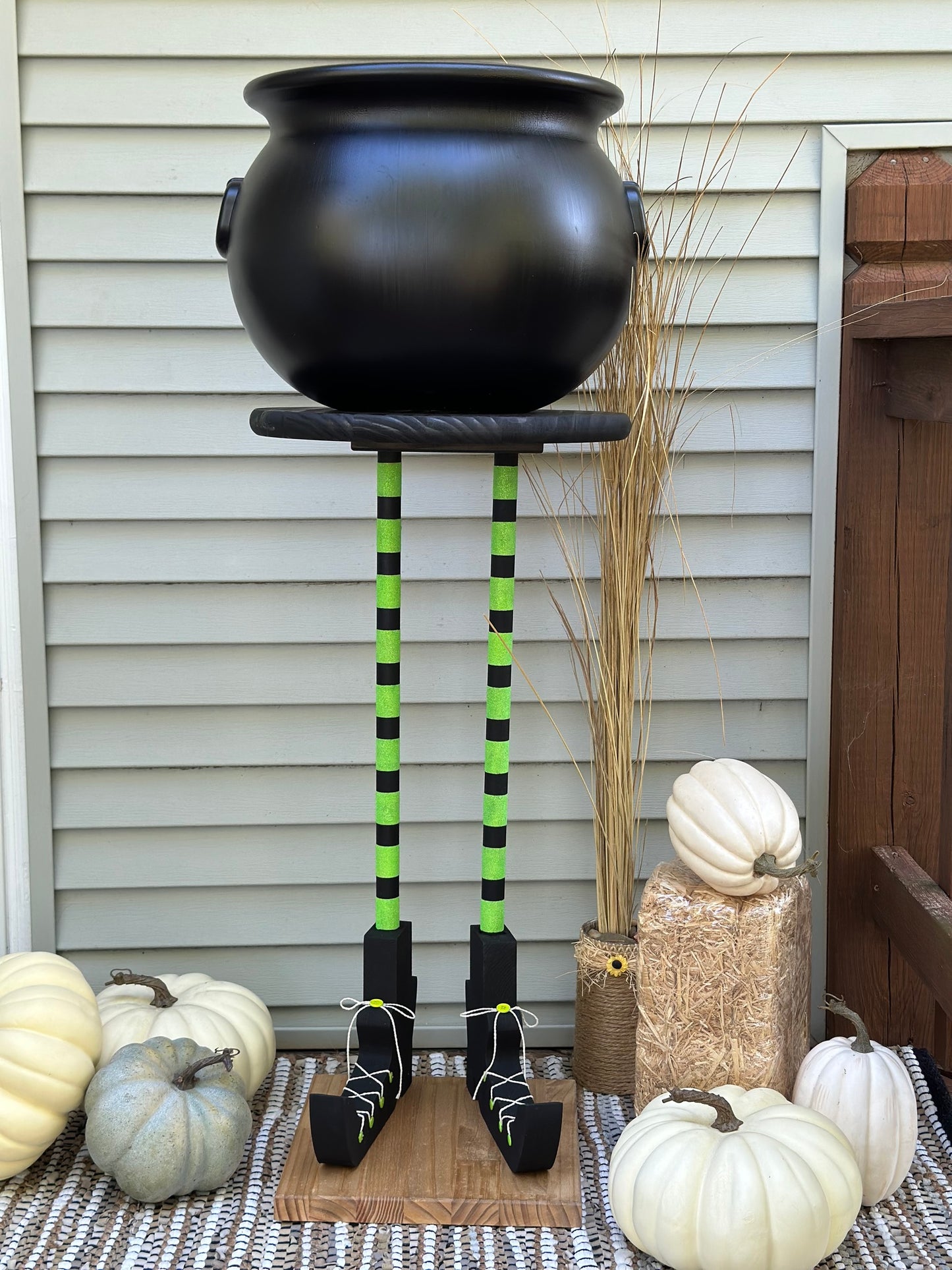 Halloween Cauldron Display