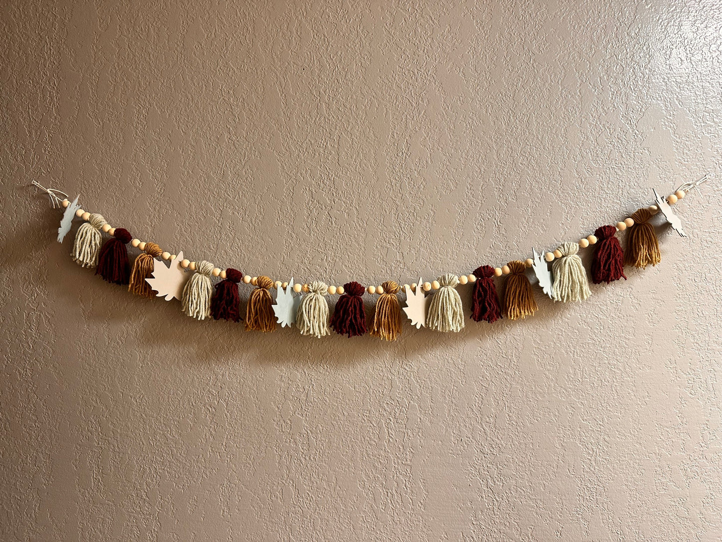 Silver & Dusk Tassel Garland