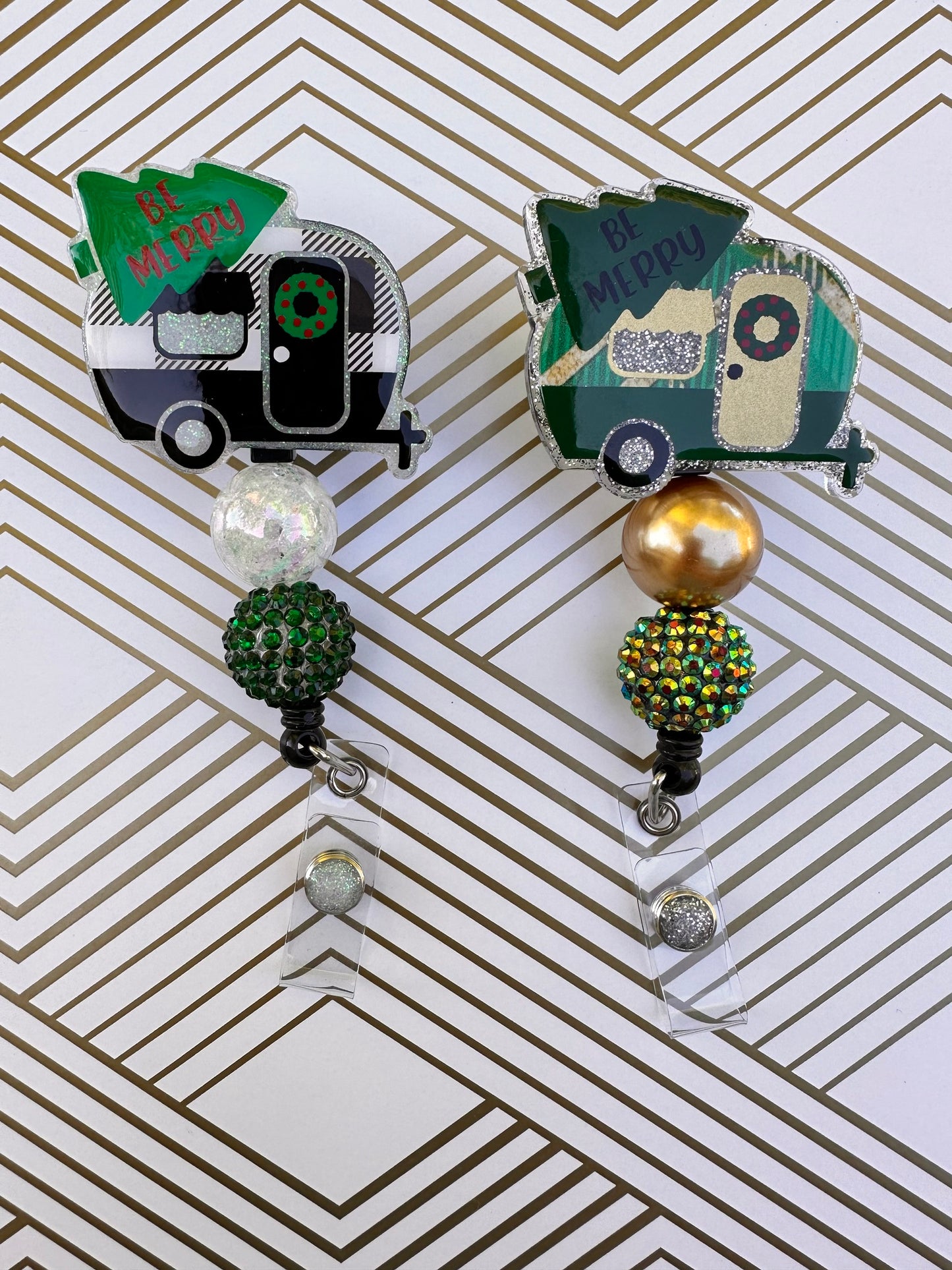 Camper Badge Reel