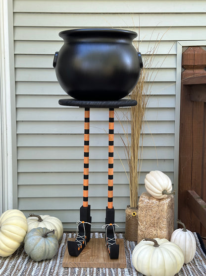 Halloween Cauldron Display