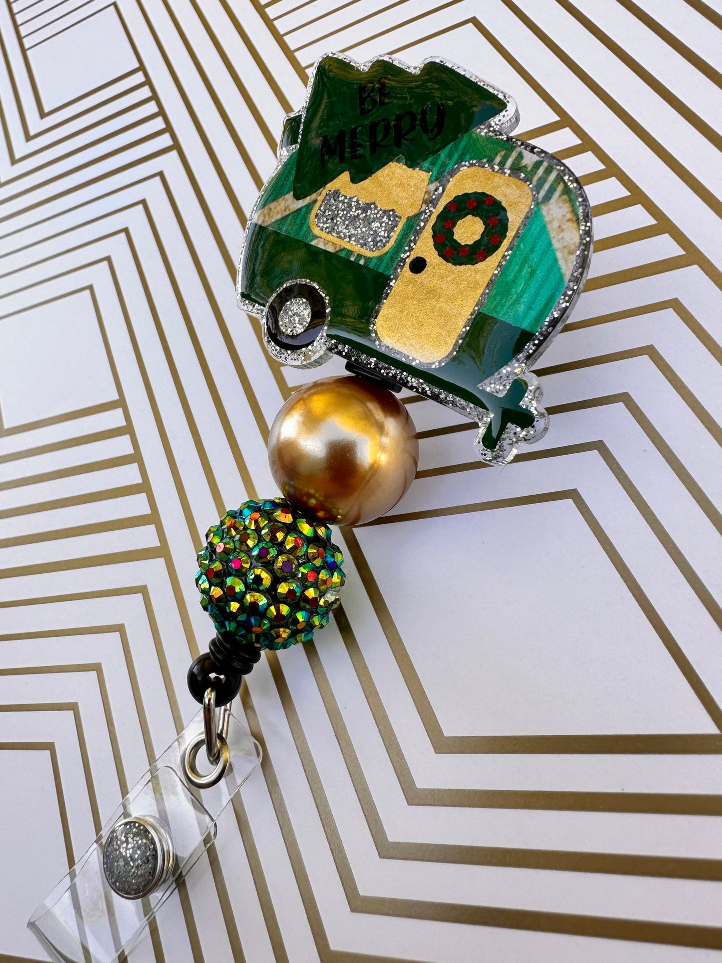 Camper Badge Reel