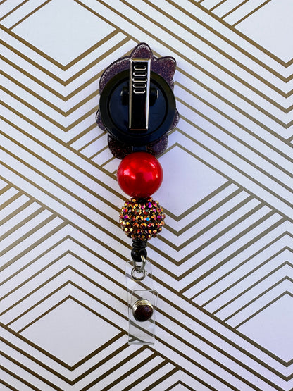 Gingerbread Male/Female Badge Reel