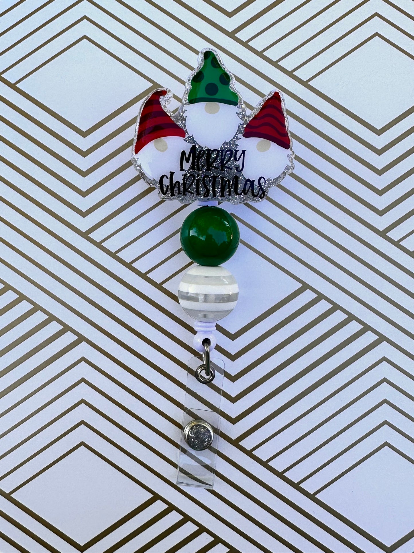 Holiday Gnome Badge Reel