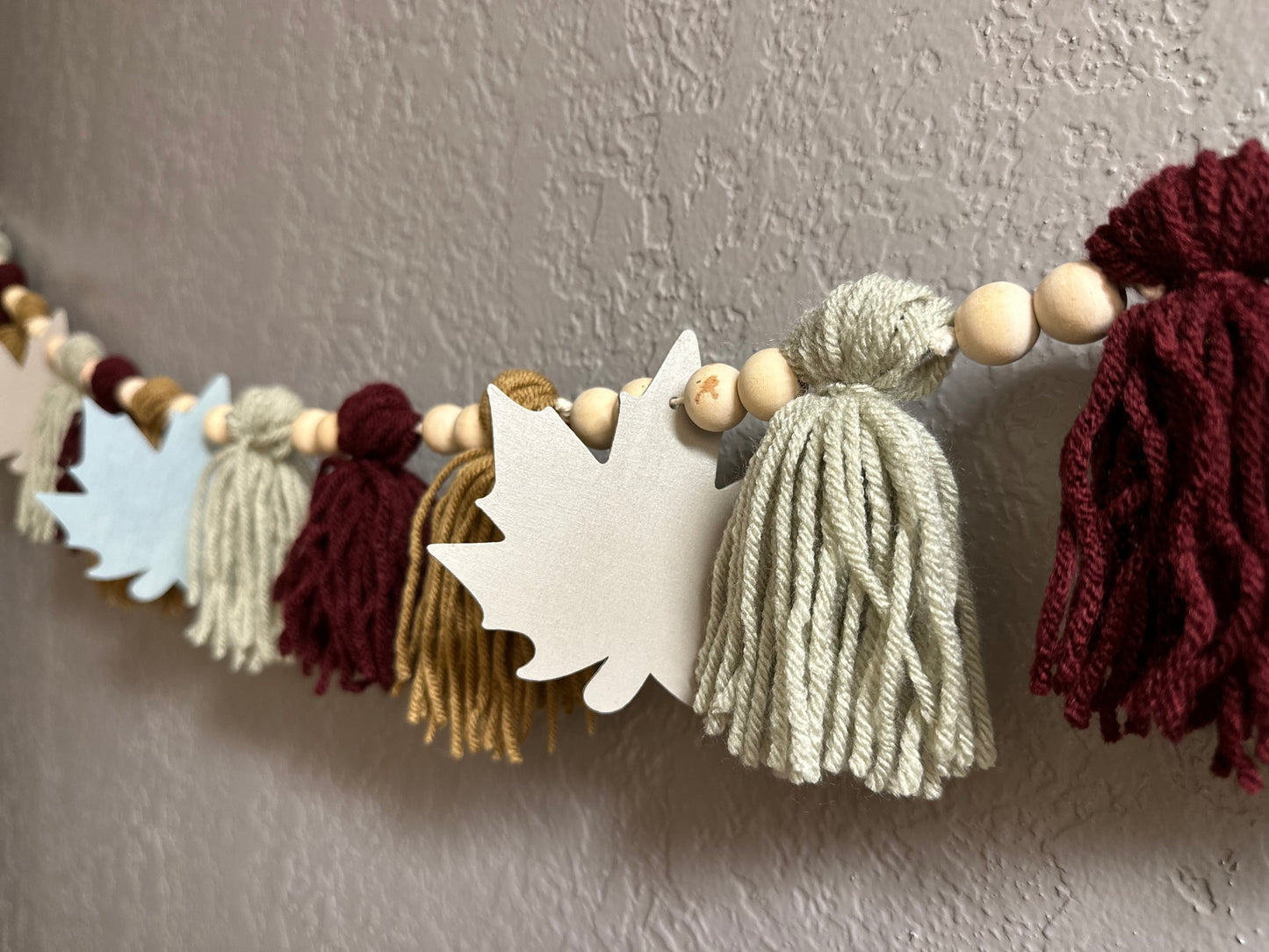 Silver & Dusk Tassel Garland