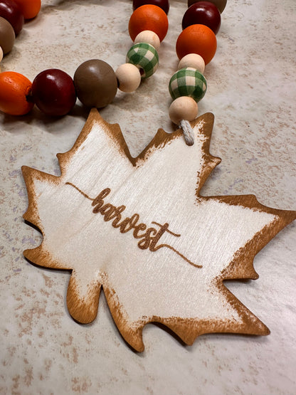 Harvest Beaded Garland