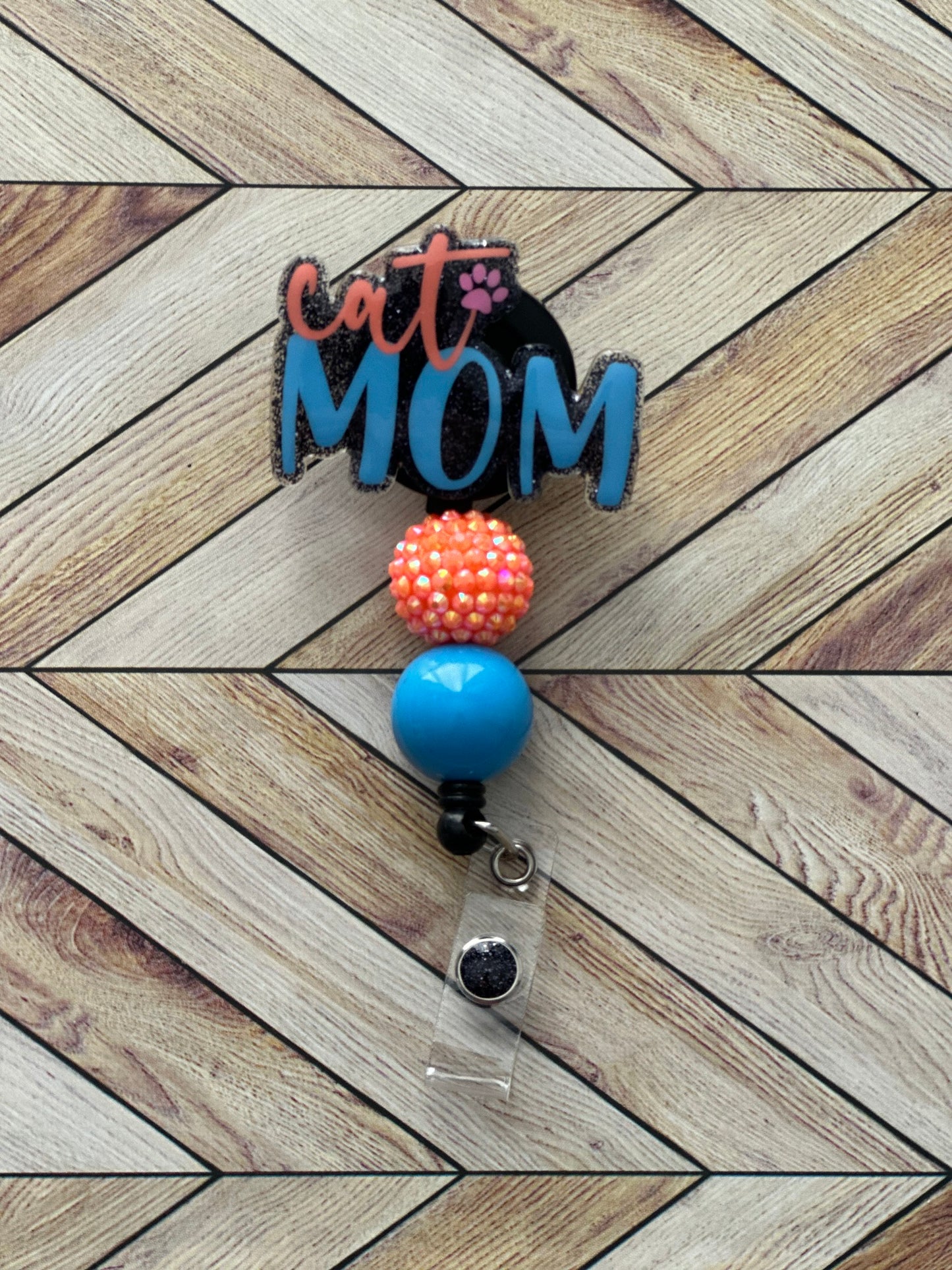 Cat Mom Badge Reel