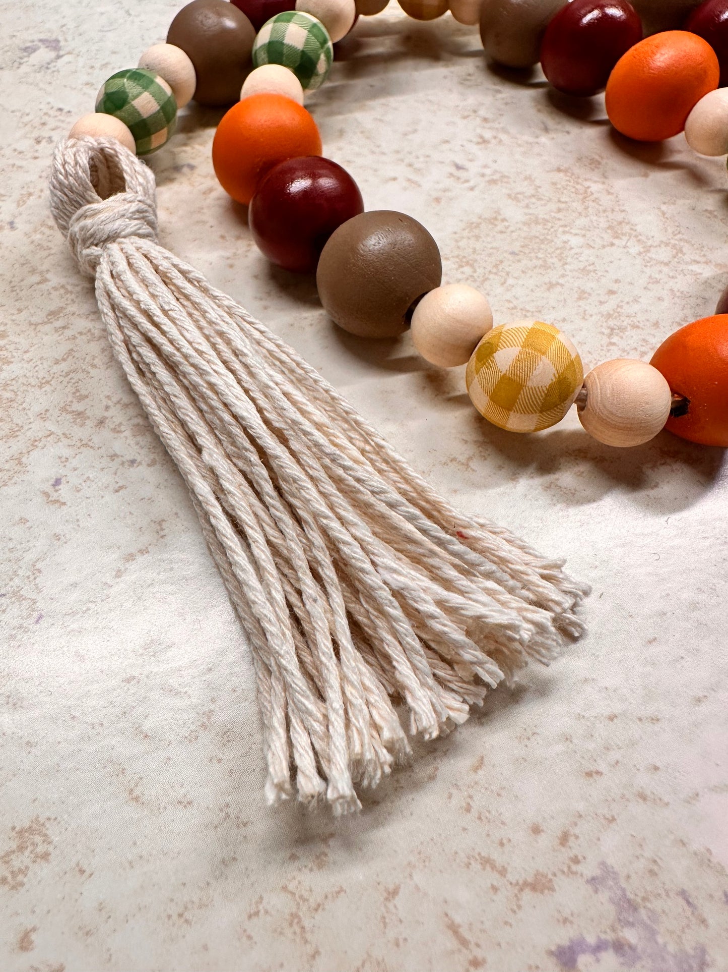 Harvest Beaded Garland