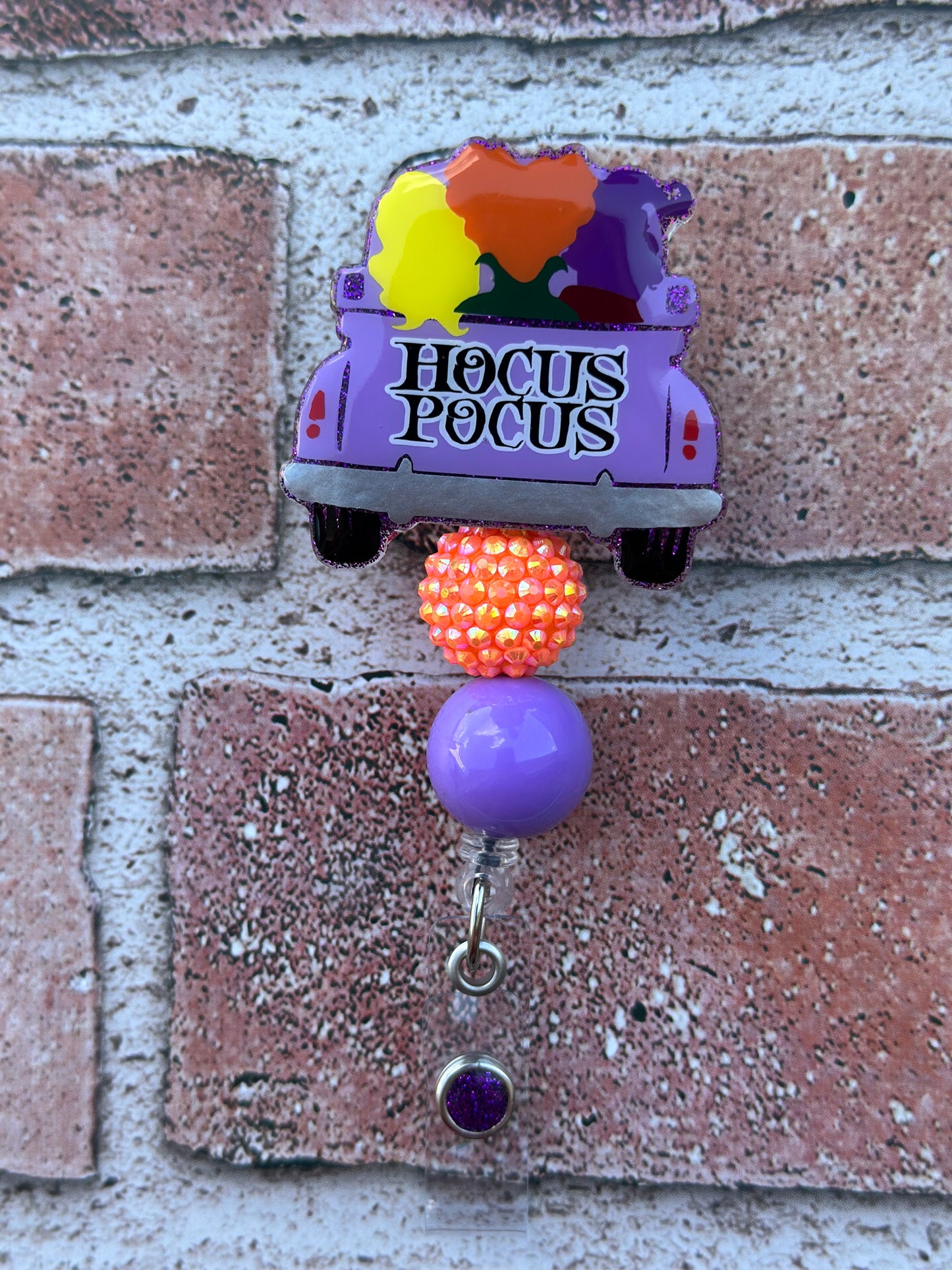 Hocus Pocus Car Badge Reel