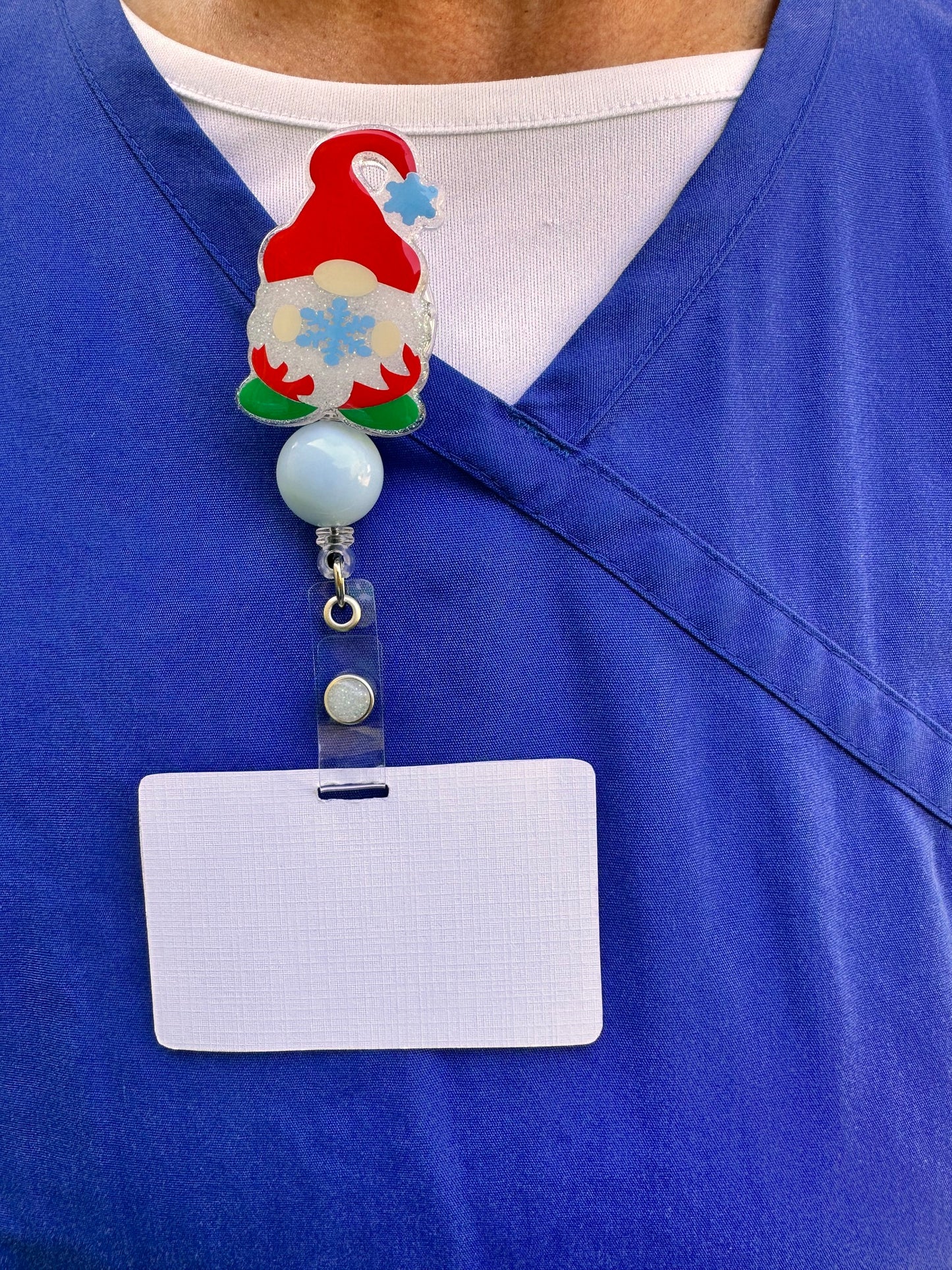 Snowflake Gnome Badge Reel