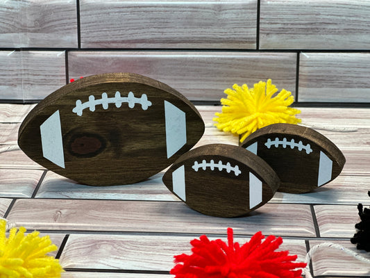 Wooden Footballs