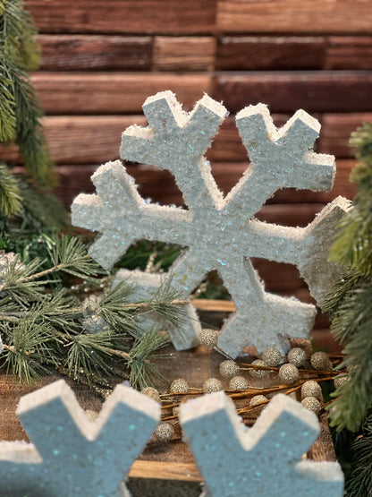 Wooden Snowflakes