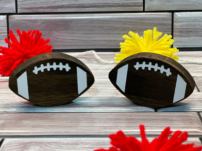 Wooden Footballs