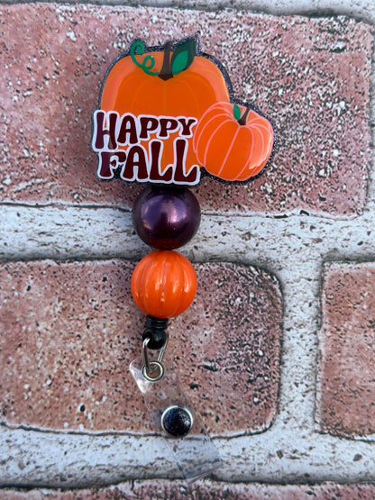 Happy Fall Badge Reel