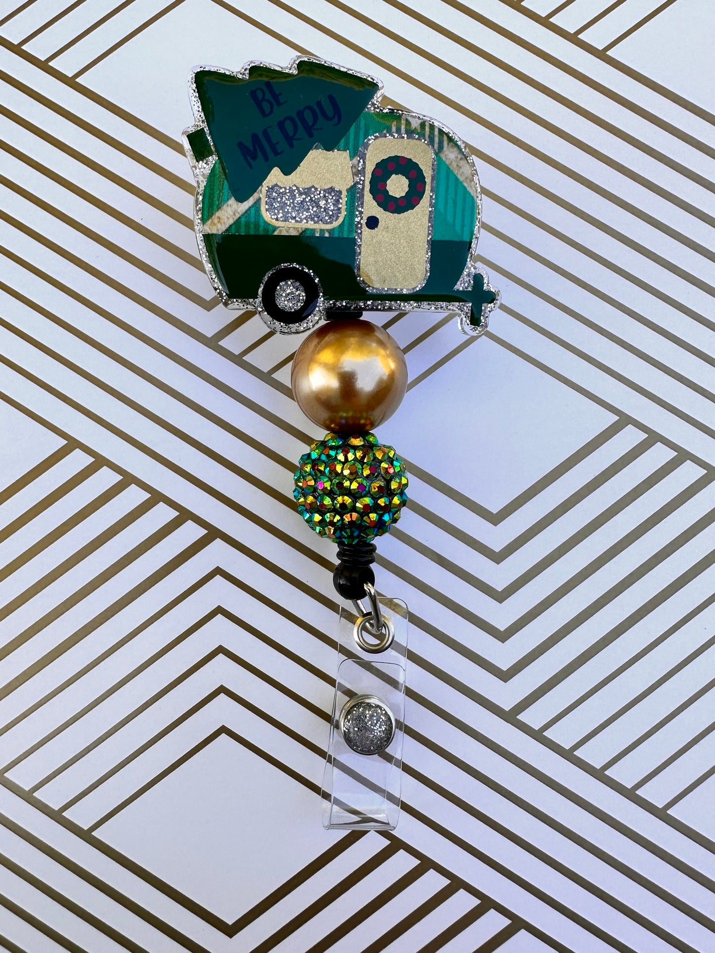 Camper Badge Reel