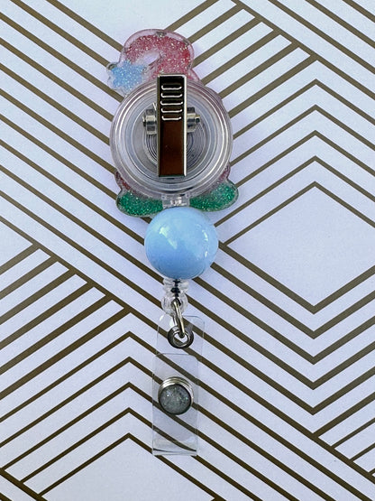 Snowflake Gnome Badge Reel