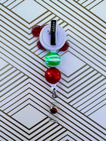 Santa Hat Badge Reel