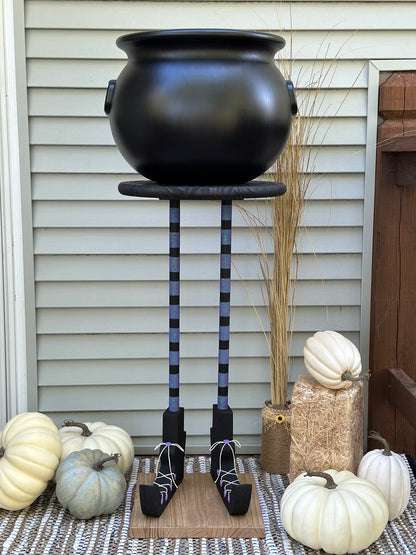 Halloween Cauldron Display