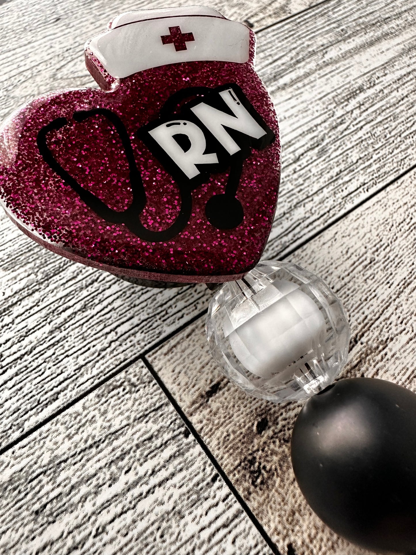 RN Heart Badge Reel