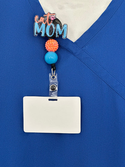 Cat Mom Badge Reel