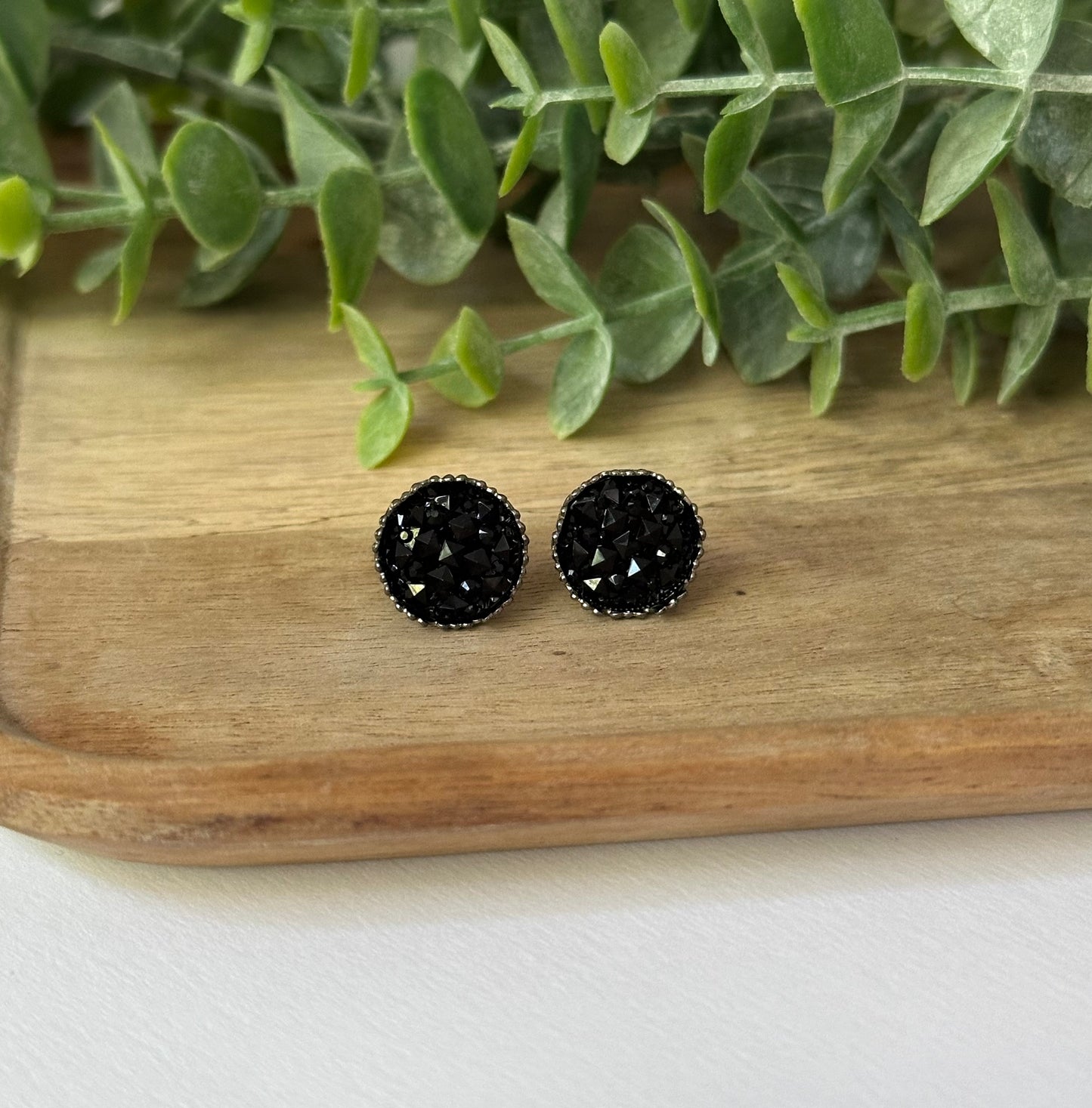 Black Diamond Studs