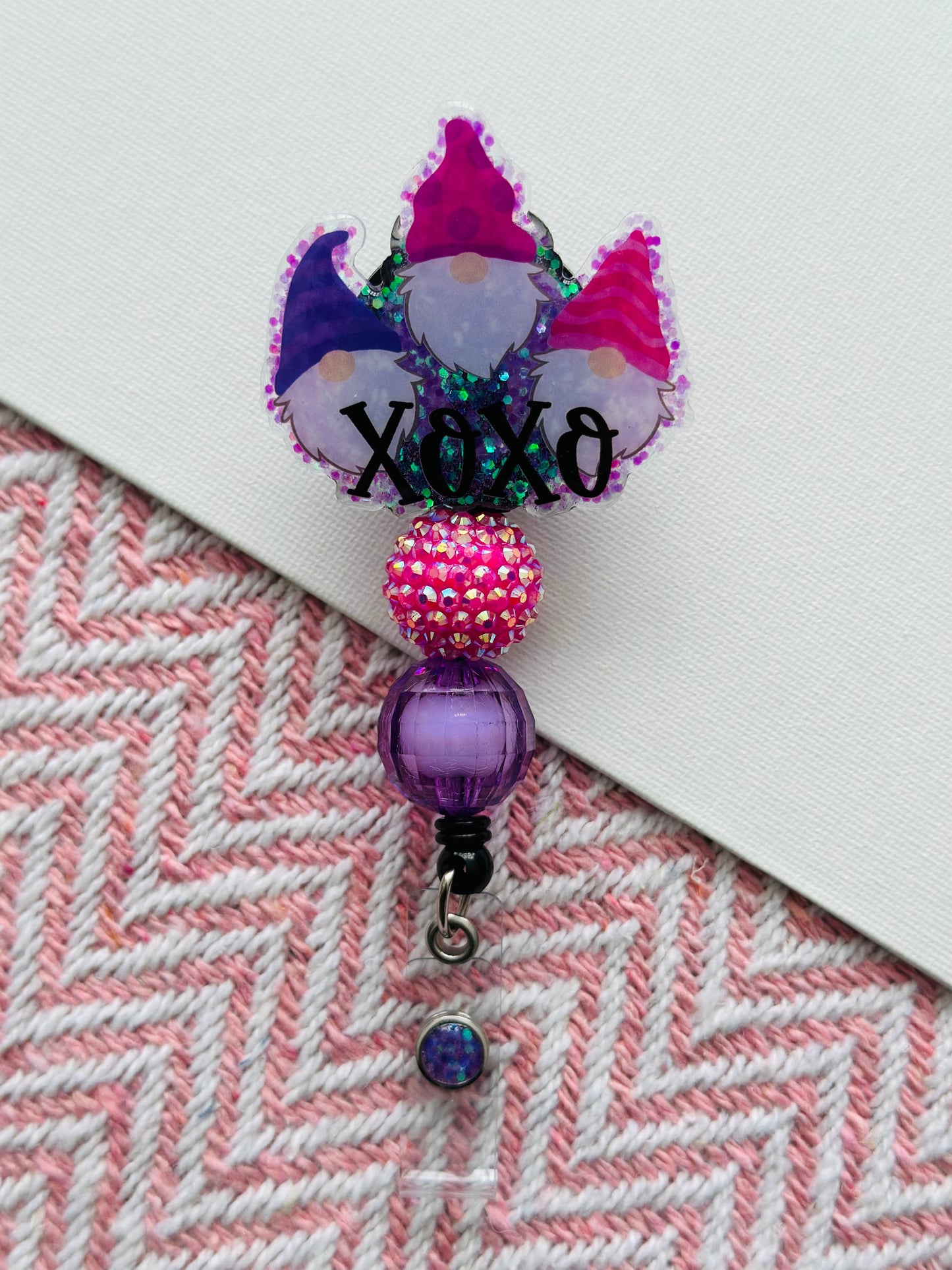 Valentine Gnomes Badge Reel