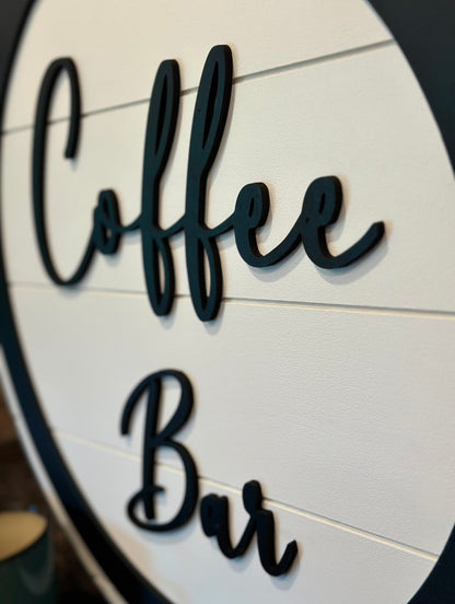 Coffee Bar Sign