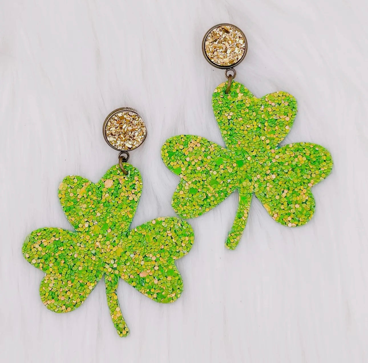 Shamrock Drop Earrings