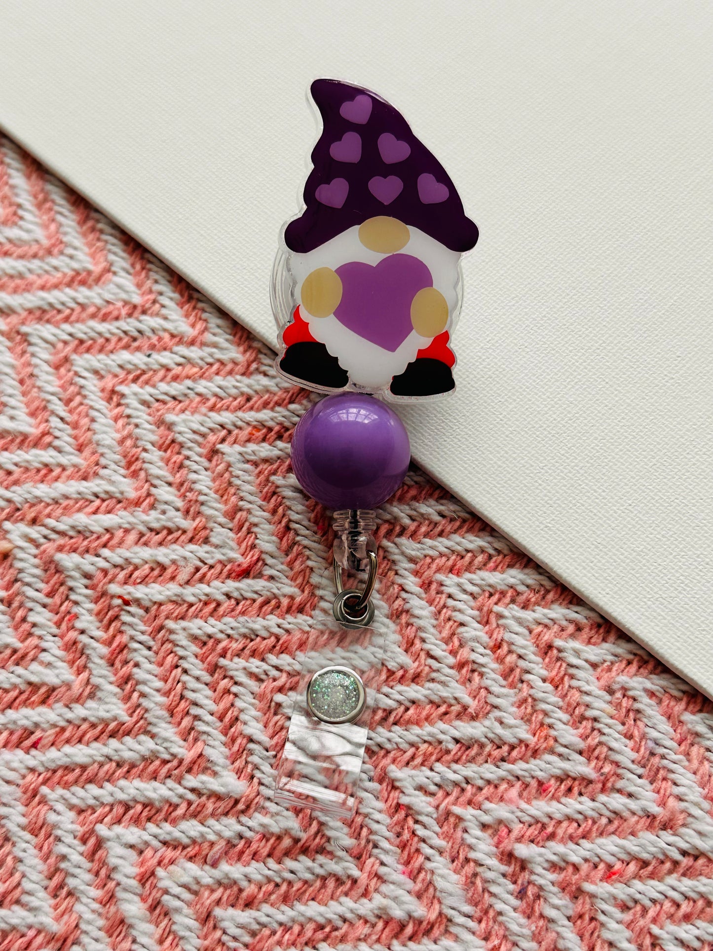 Gnome with Heart Badge Reel