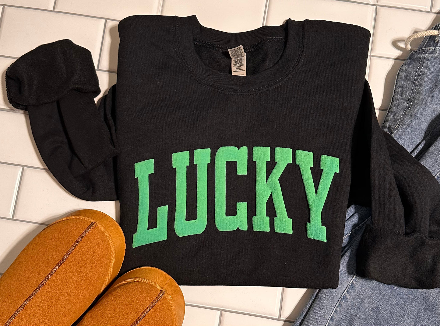 Lucky Puff Sweatshirt