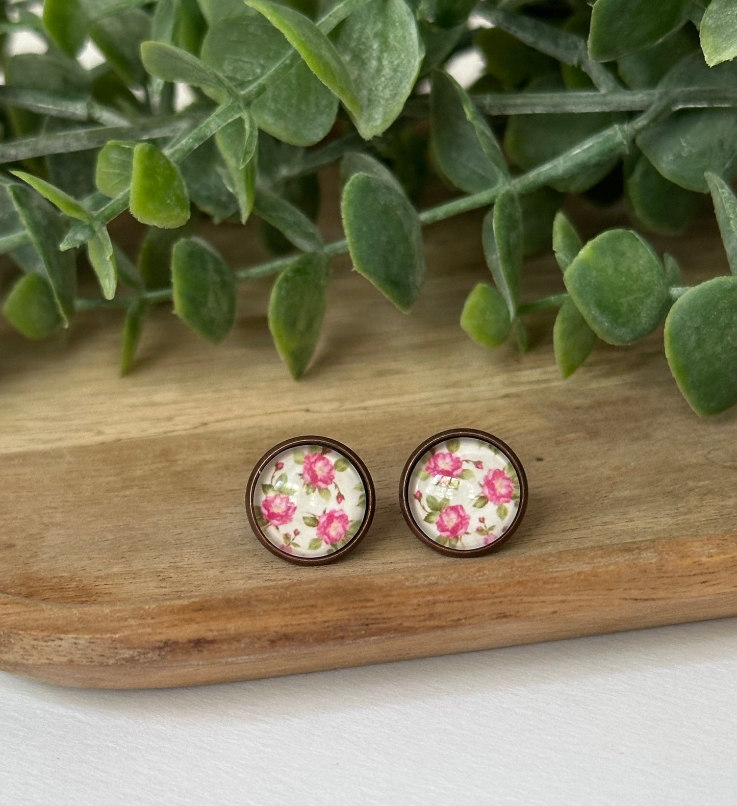 Floral Studs