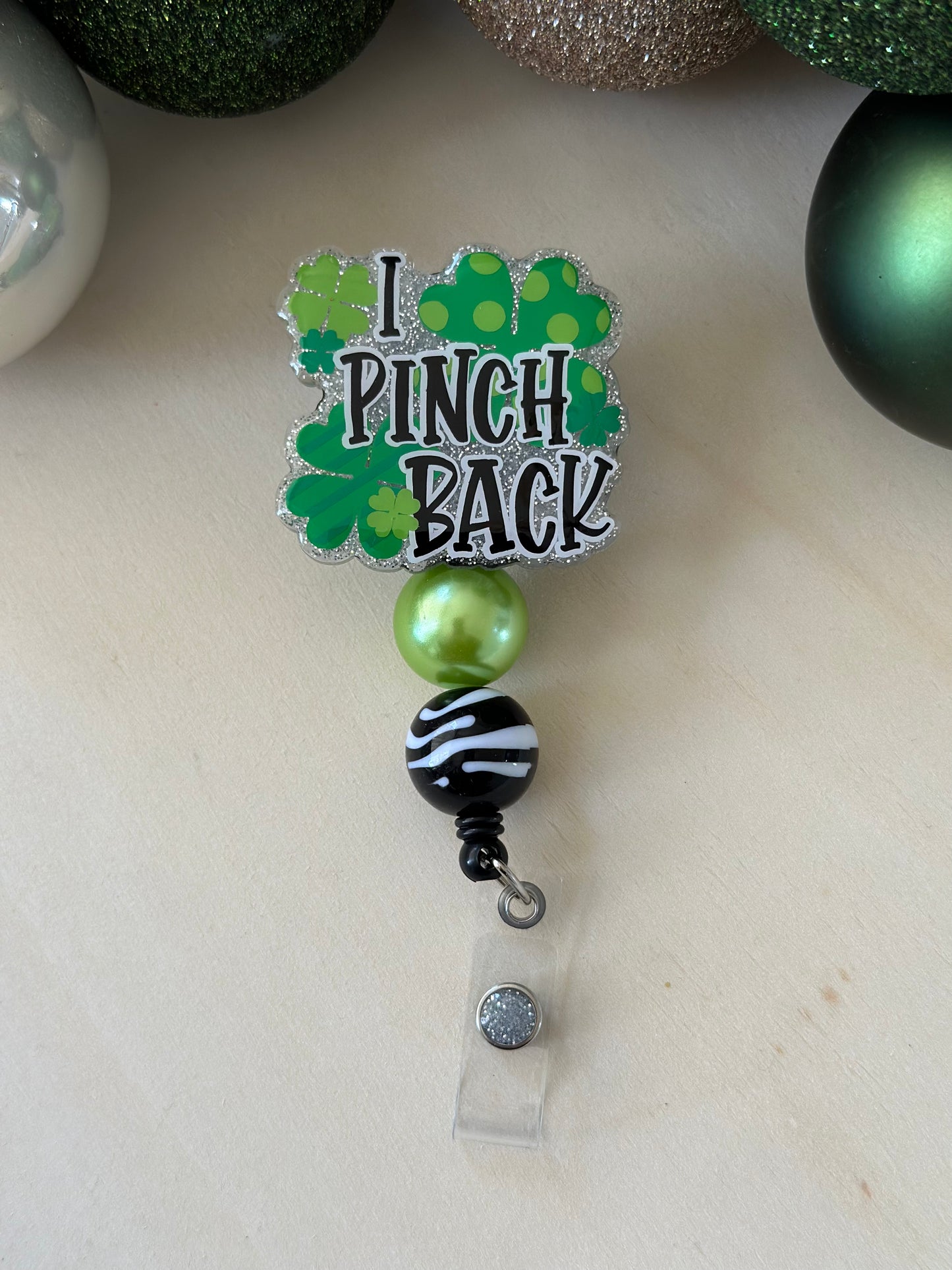 I Pinch Back Badge Reel