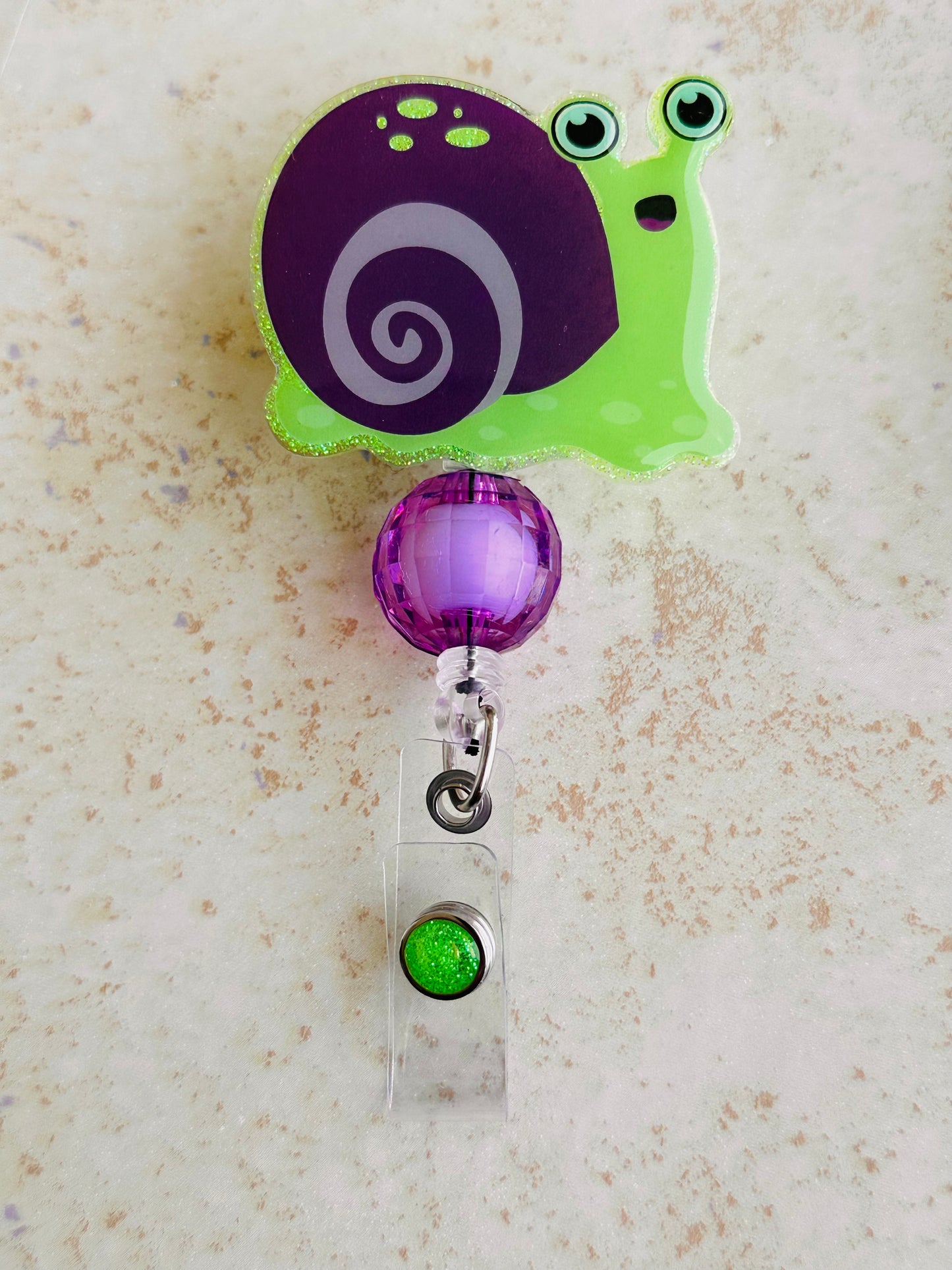 Snail Badge Reel