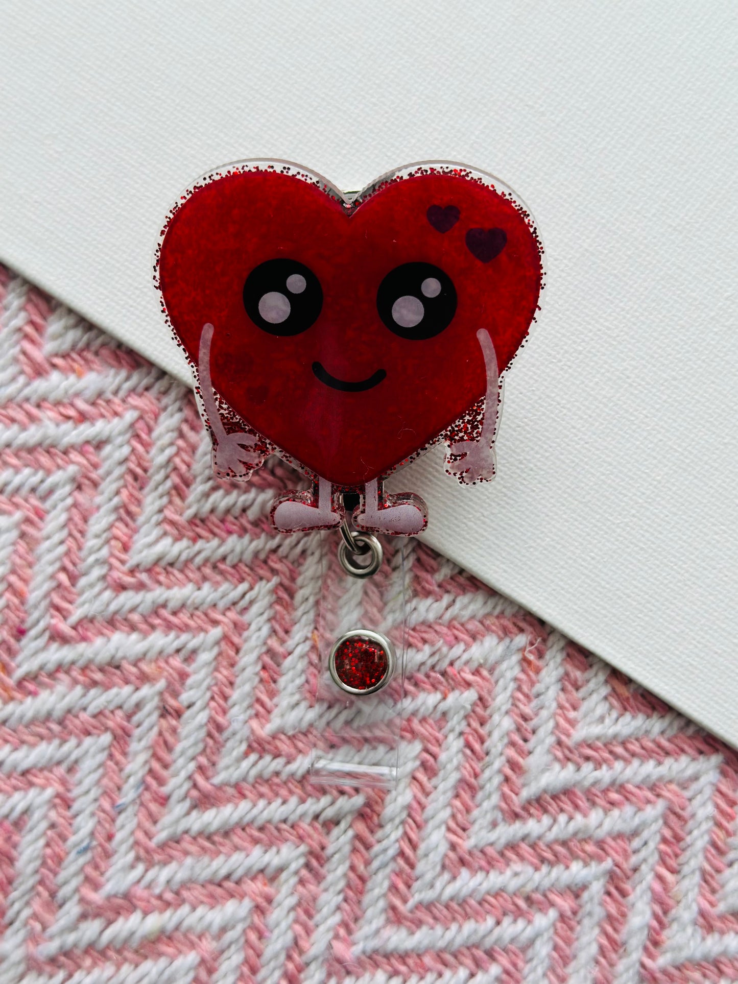 Valentine Heart Badge Reel