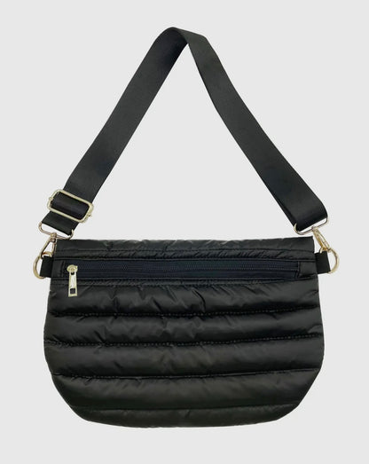 Puffer Crossbody Messenger Bag