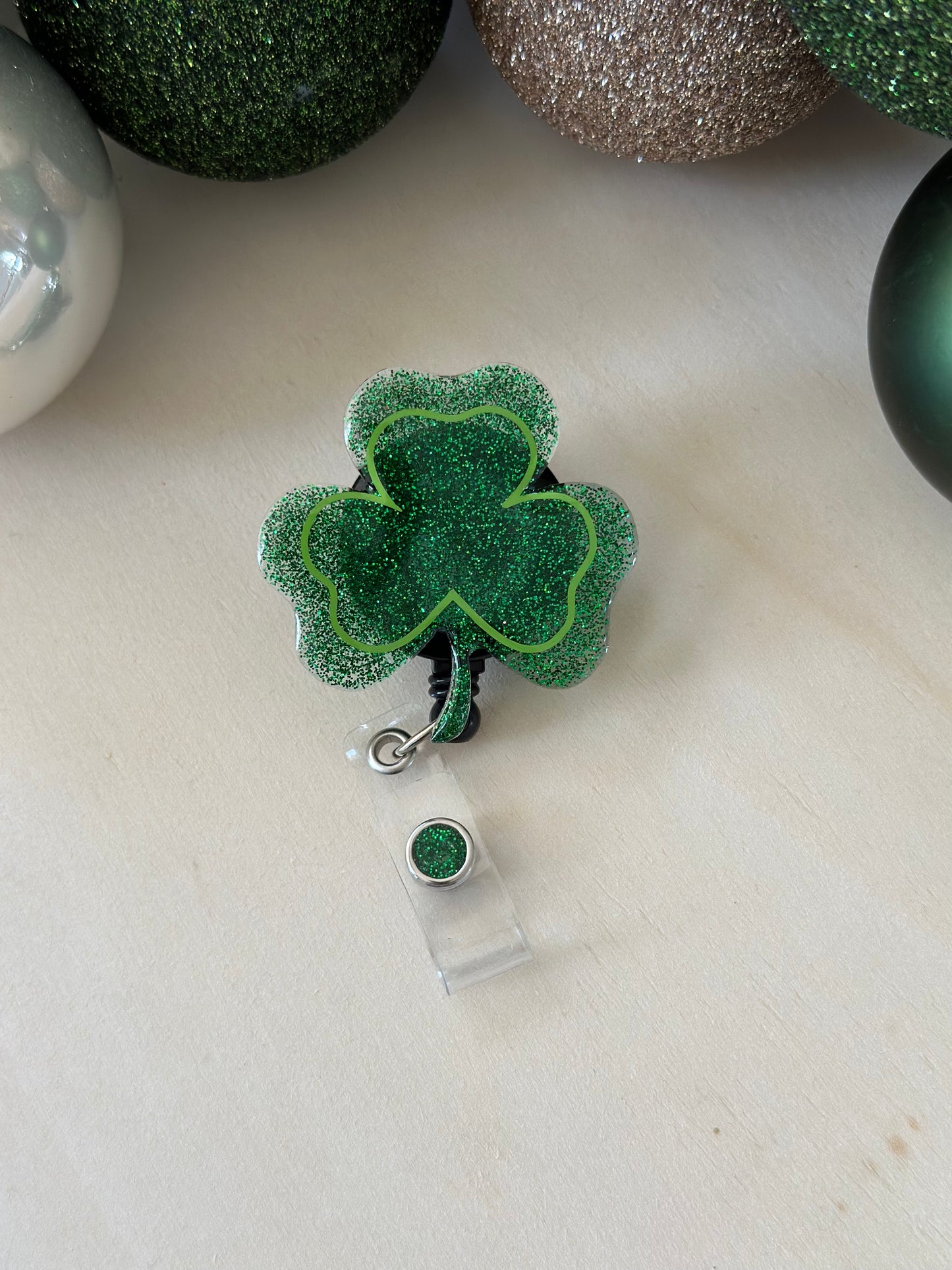 Shamrock Badge Reel