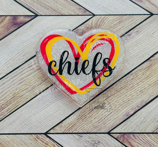 Double Layered Chiefs Heart