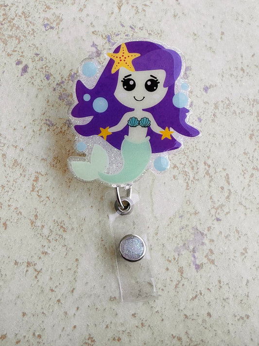 Mermaid Badge Reel