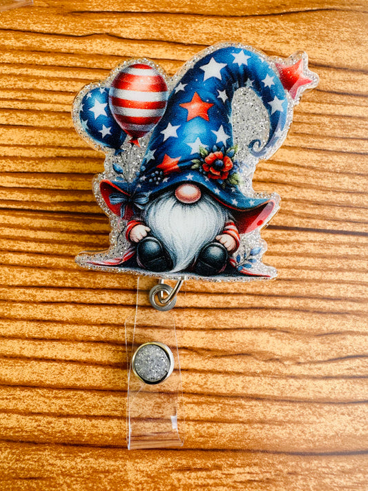 Patriotic Gnome Badge Reel