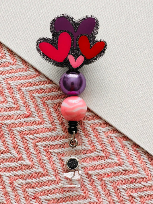 Heart Cluster Badge Reel