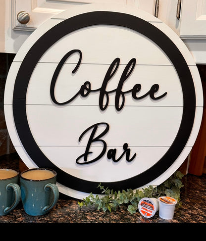 Coffee Bar Sign